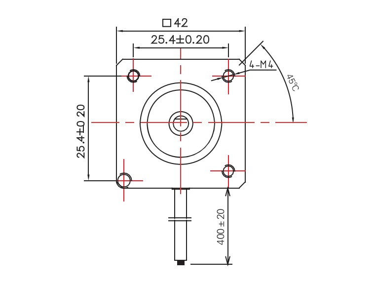 42mm ֱˢγߴͼ