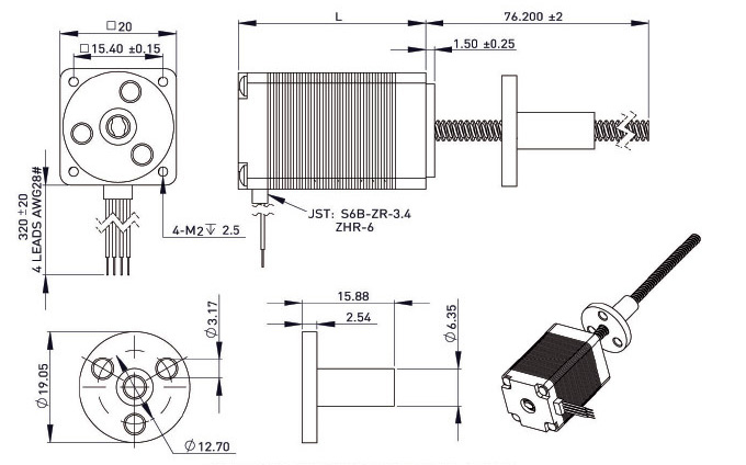 20mmⲿʽ˿˲γߴͼ